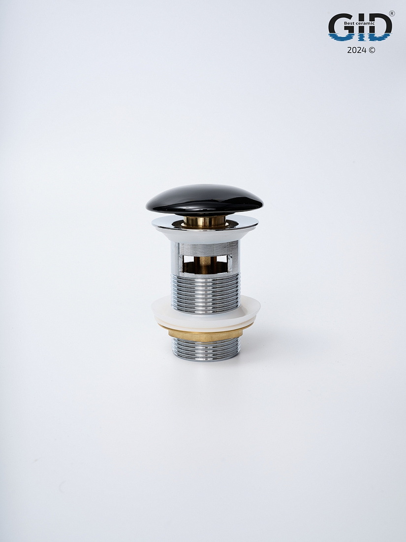 Донный клапан для раковины Gid Bl100-1 керамический с переливом
