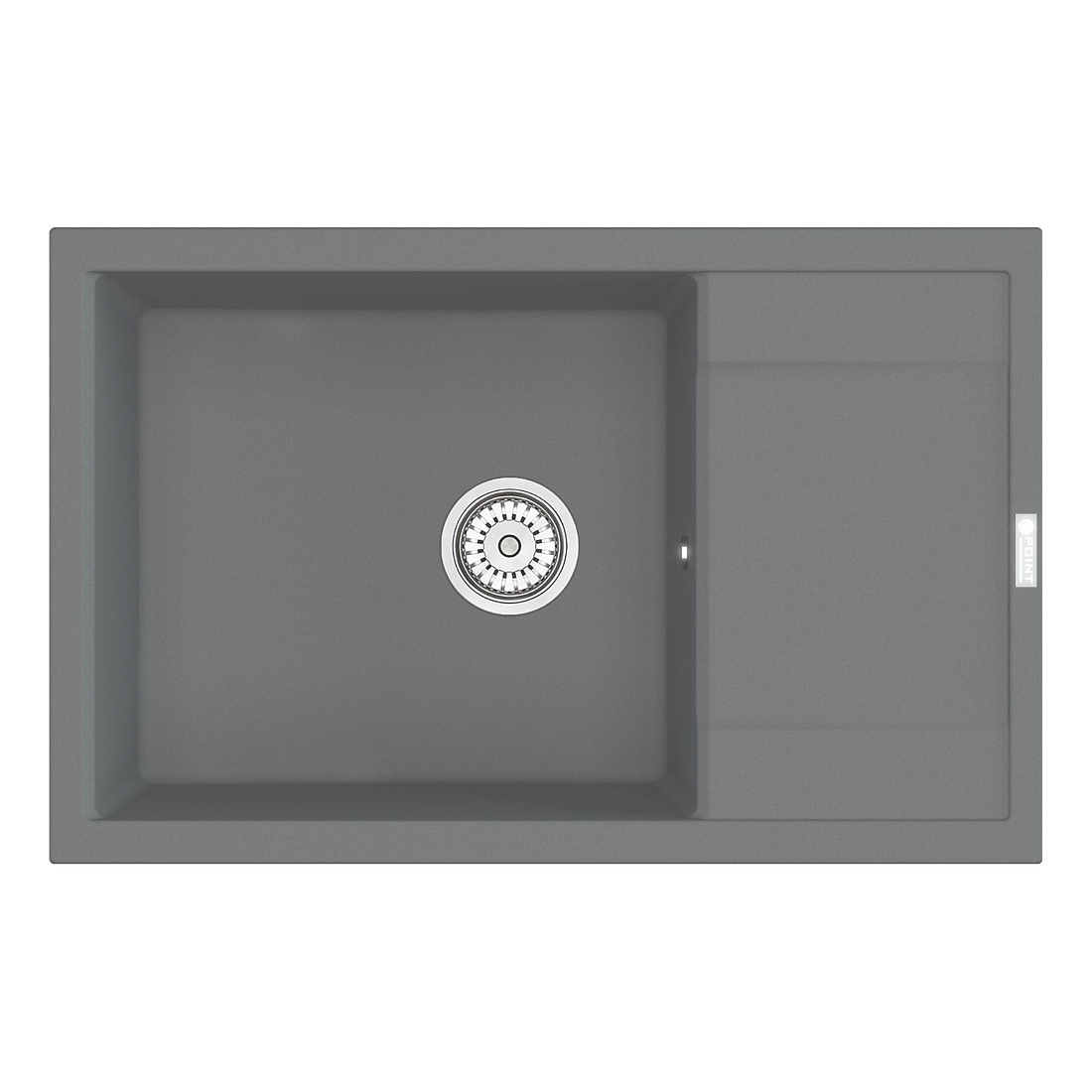 Мойка кухонная Point Велета 78 серая