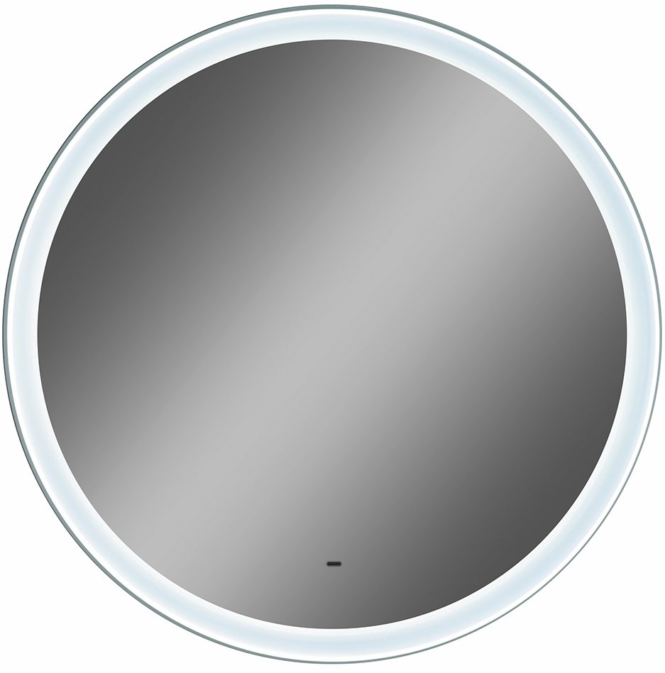 Зеркало STWORKI Гриндстед 80 с подсветкой, белое