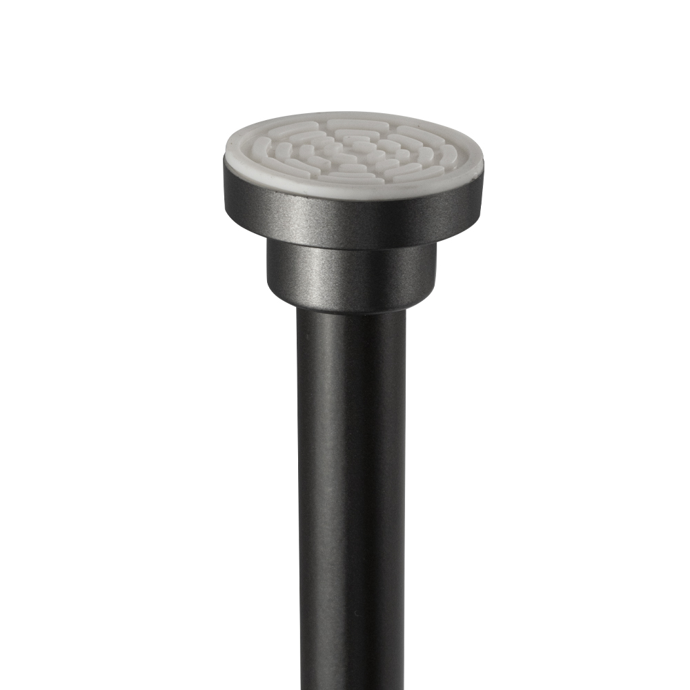 Карниз для ванны Санакс 10014 Премиум 130х240 без колец, графит