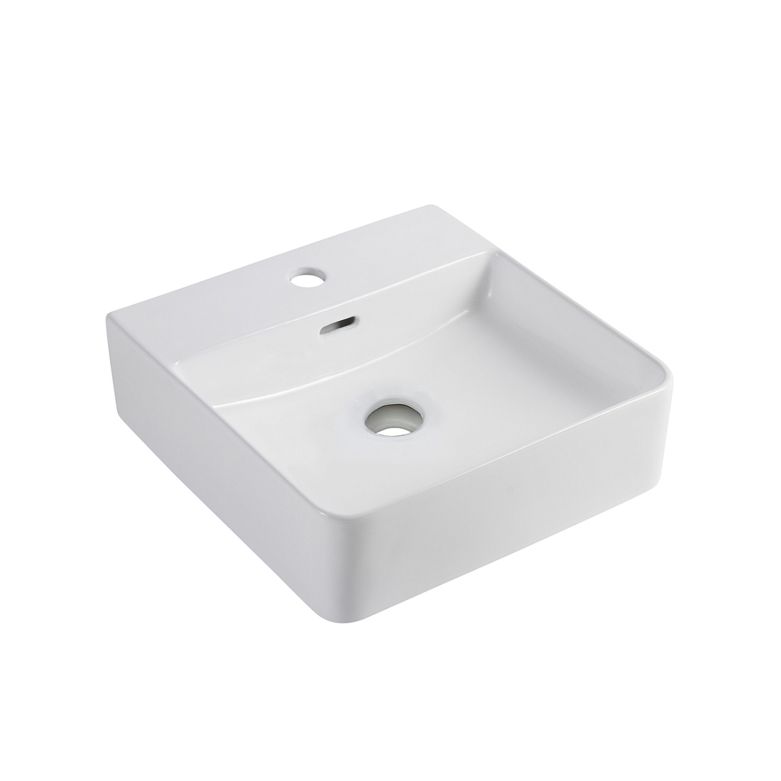 Раковина накладная Staro EUME BLANCO BRILLO 42х42х13