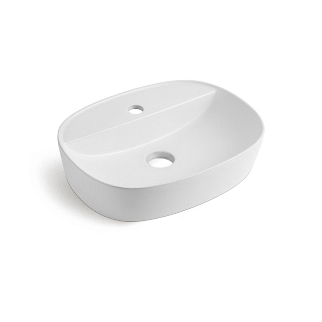 Раковина накладная Staro FURNAS BLANCO MATE белая 50х38х13.5