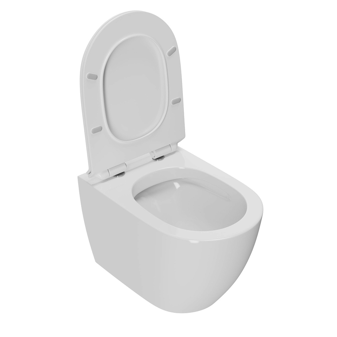 Унитаз подвесной безободковый Bauedge DREAM NL0001-PRO, белый