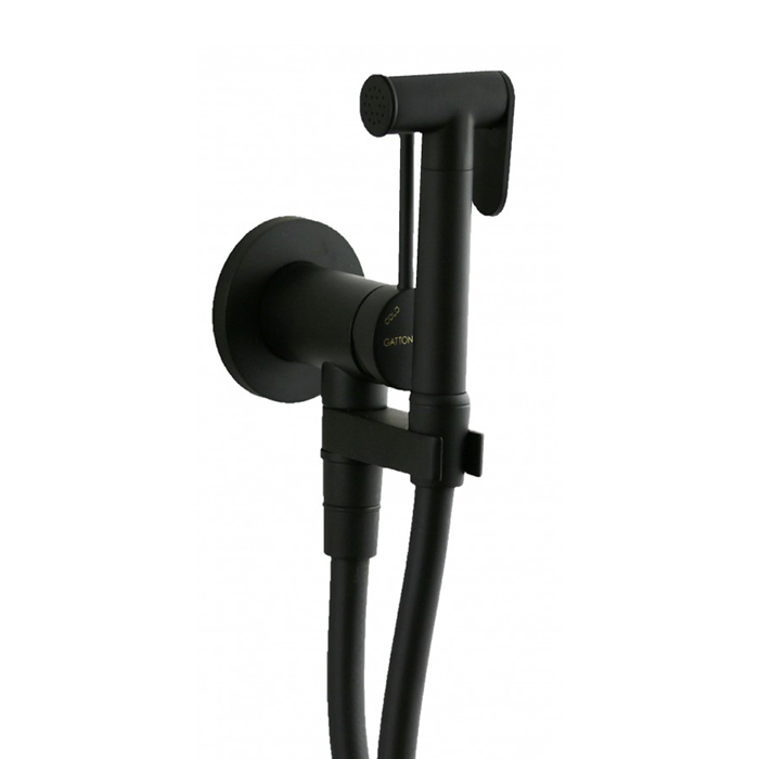 Гигиентический душ Gattoni Programma doccia RT010NO со встроенным смесителем, черный