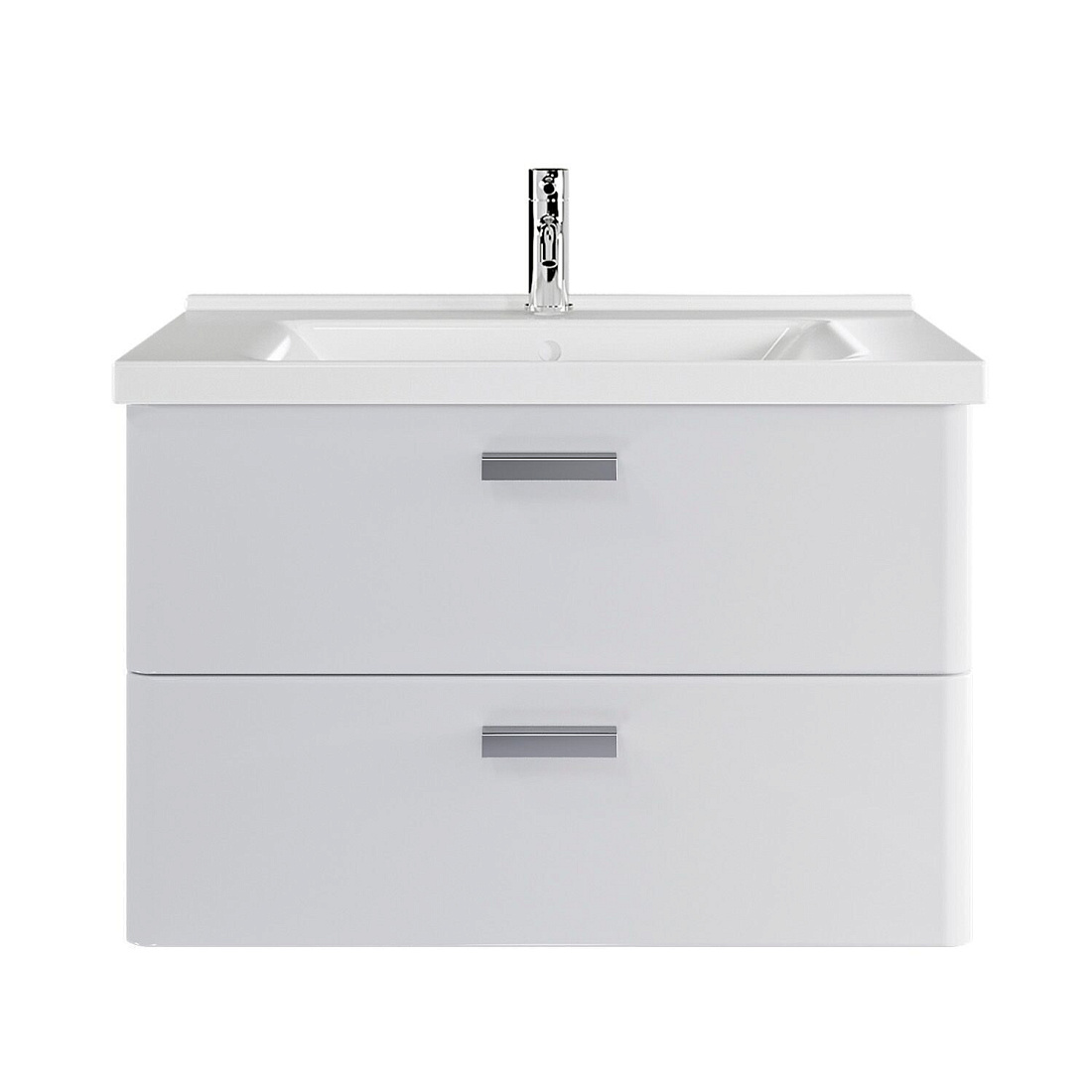 Тумба с раковиной SanStar Gretta 80 подвесная (раковина Миранда 80)