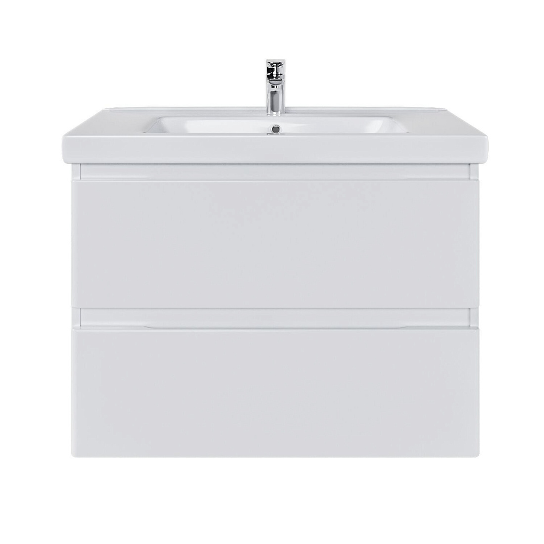 Тумба с раковиной SanStar Riana 80 подвесная (раковина Гармония 80)