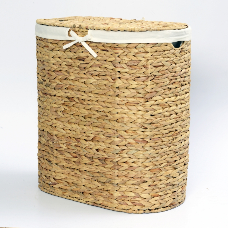Корзина для белья WasserKRAFT Dill WB-610 WB-610-L коричневая