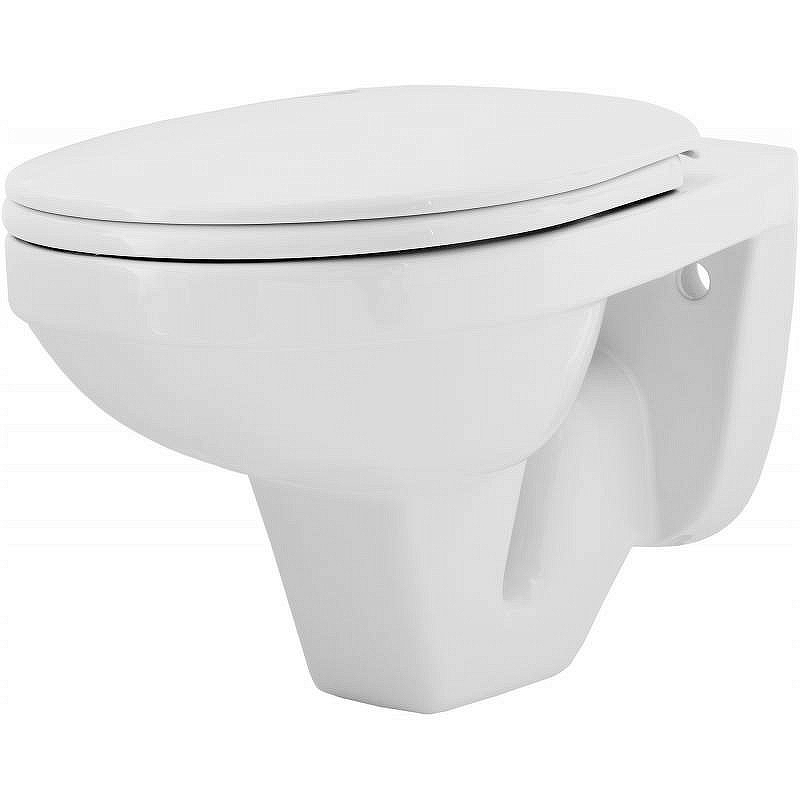 Унитаз подвесной Rosa Рио с сидением полипропилен