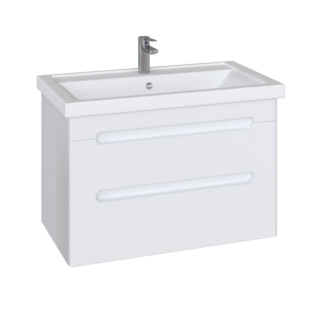 Тумба с раковиной SanStar Адель 80 подвесная (раковина Фест 80)