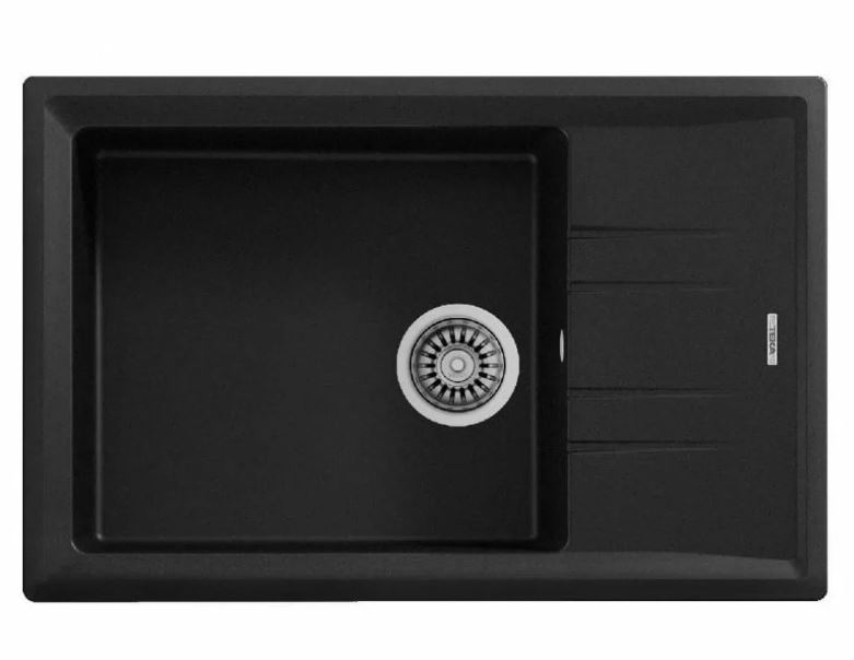 Мойка кухонная Teka Stone 60 S-TG 1B 1D carbon