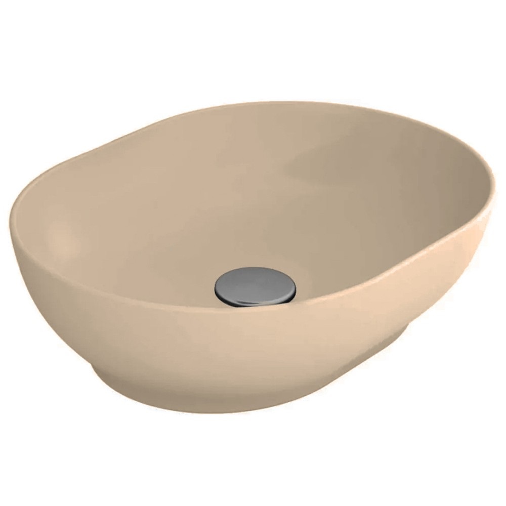 Раковина накладная Bien Motto MTLG05001FD0M1000 капучино матовый