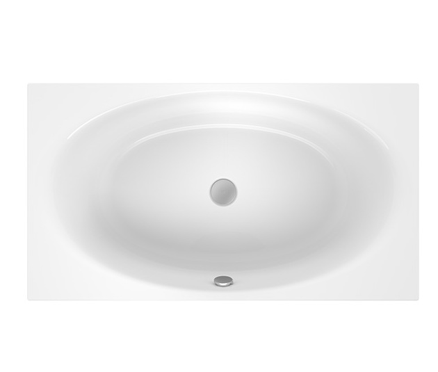 Стальная ванна Bette Eve 6042-000 PLUS 180х100 без ножек