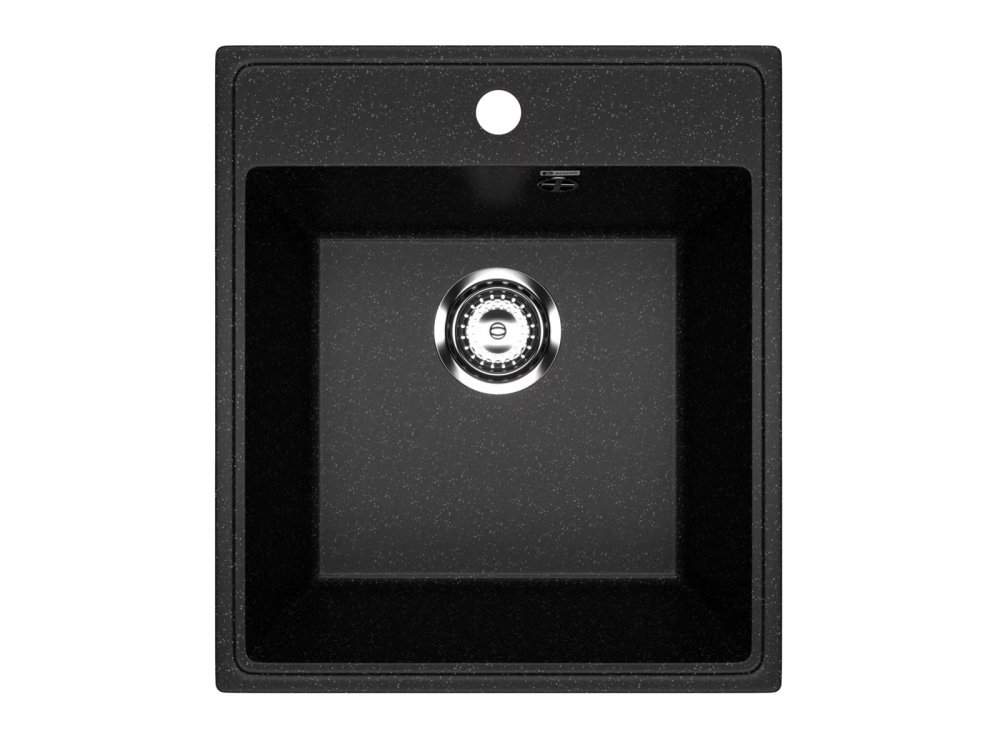 Мойка кухонная Practik PR-M 425-004 42,5 см,черный оникс
