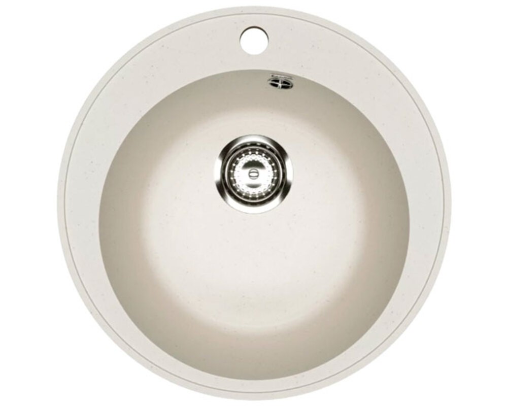 Мойка кухонная Practik PR-M 475-001 47,5 см, белый камень