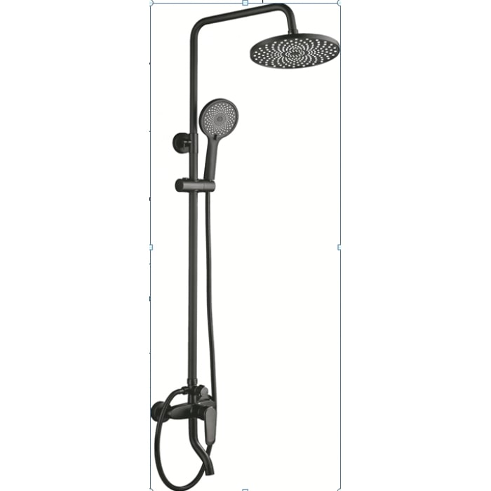 Душевая стойка Oute R9074H черная