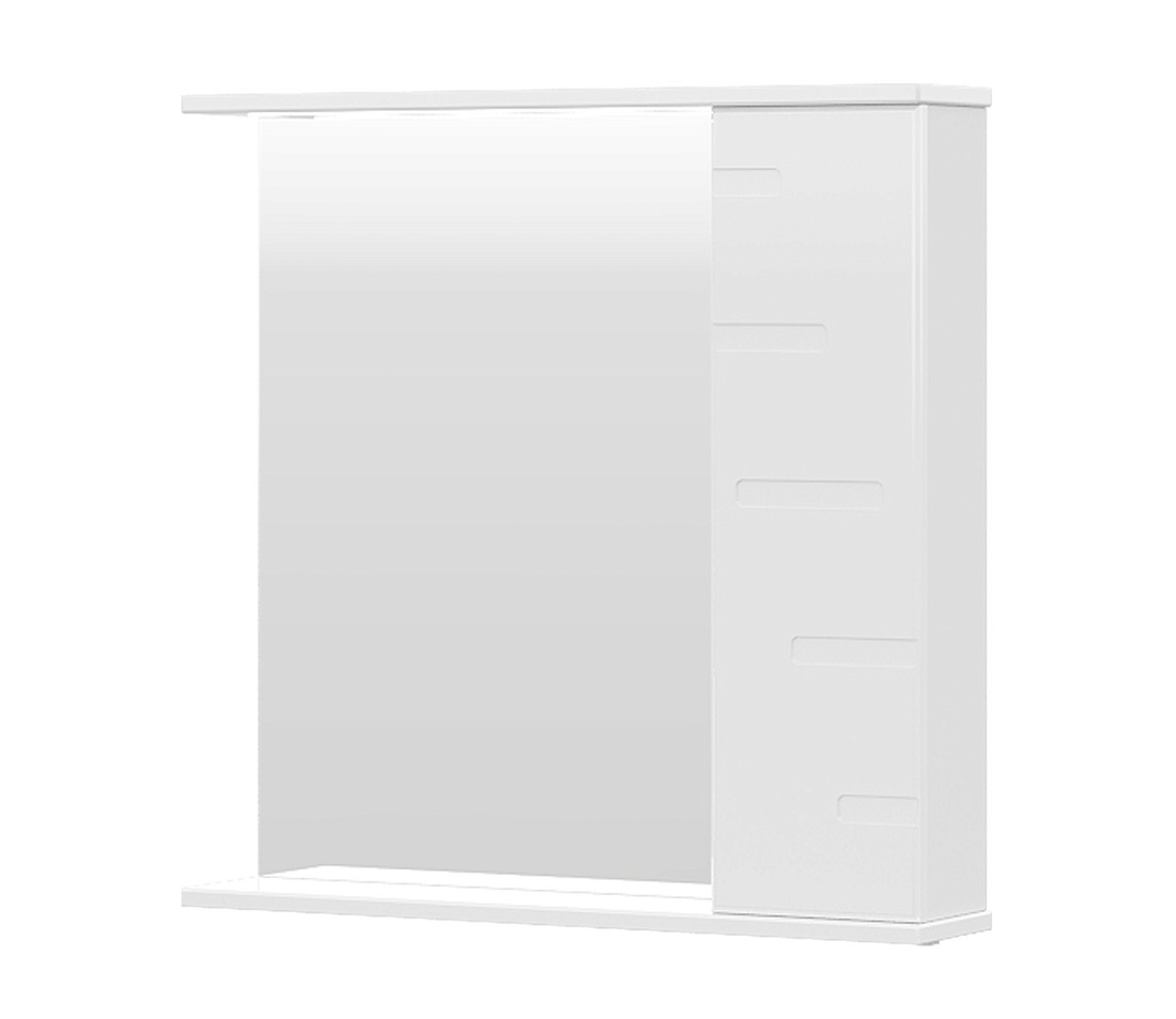 Зеркало-шкаф Volna Joli 70 R с подсветкой, белый