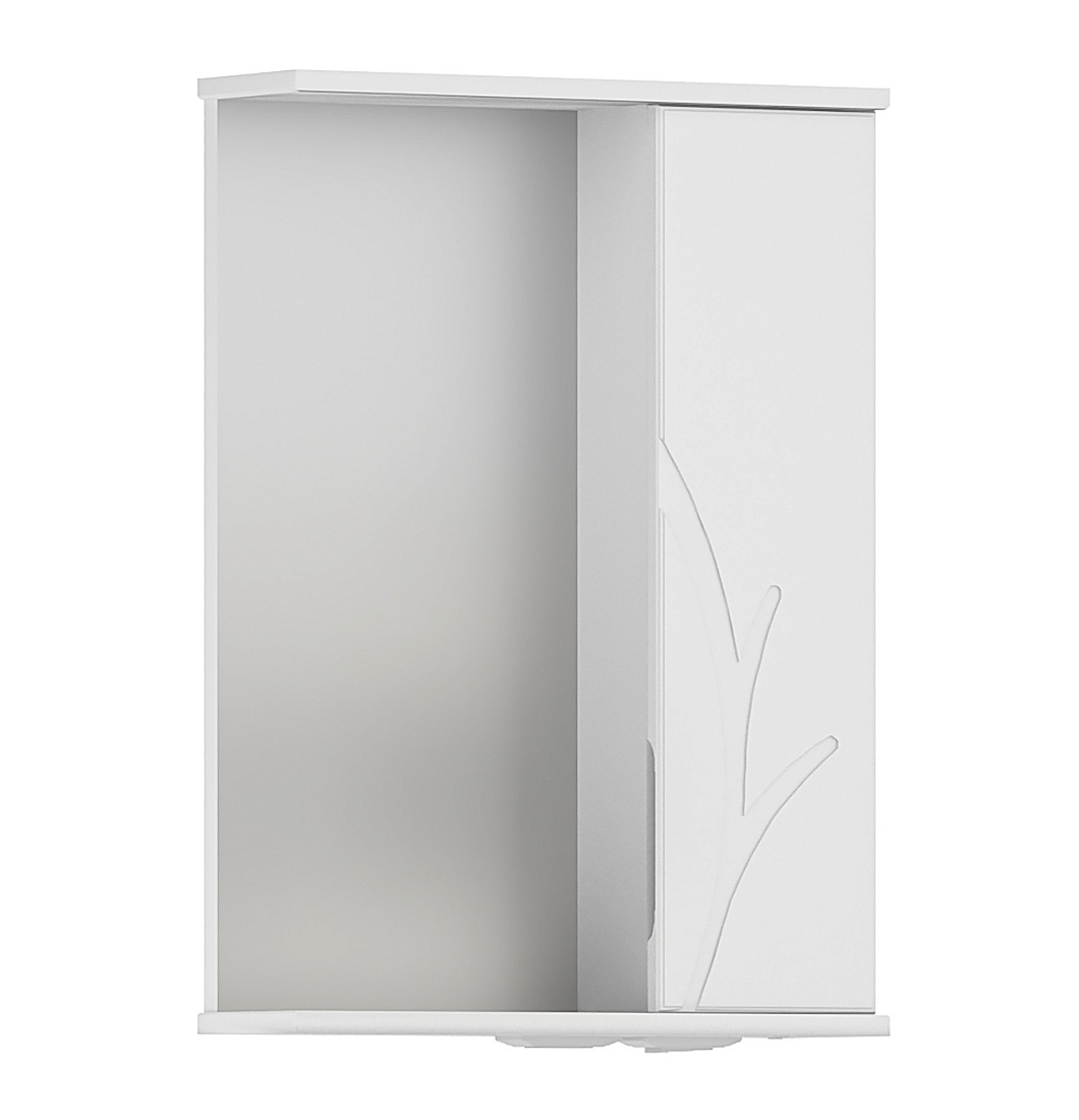 Зеркало-шкаф Volna Adel 50 R с подсветкой, белый