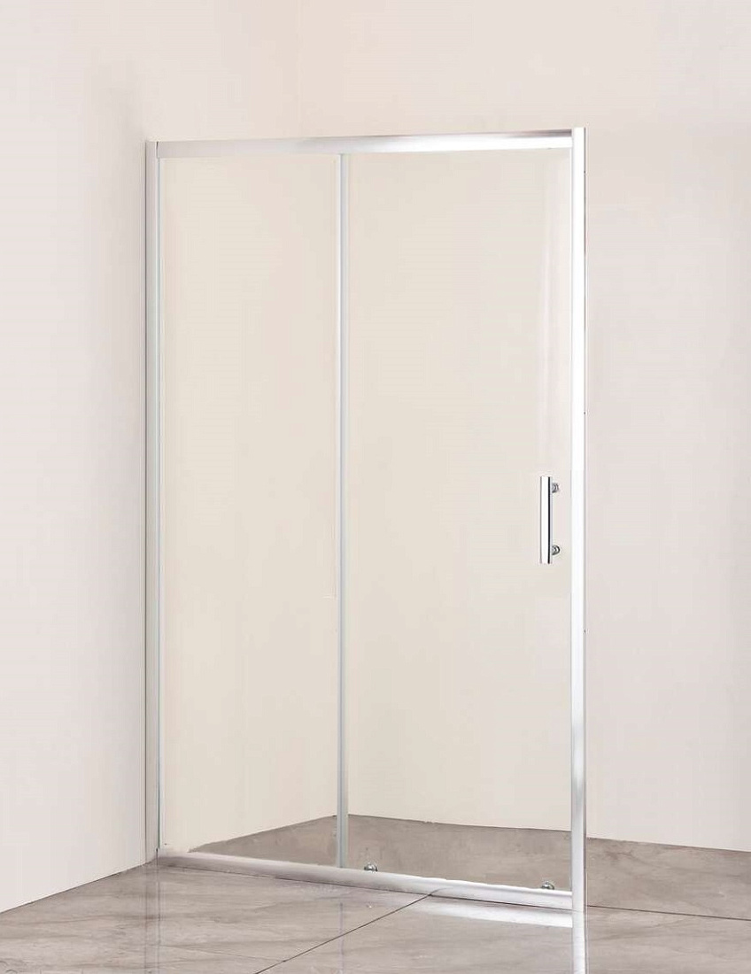 Душевая дверь в нишу Taliente TA-110-1CP 110х195 стекло прозрачное, профиль хром