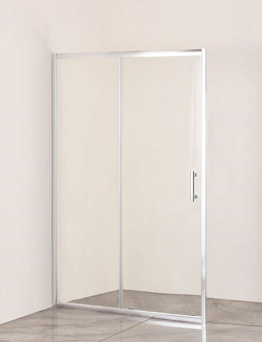 Душевая дверь в нишу Taliente TA-120-1CP 120х195 стекло прозрачное, профиль хром