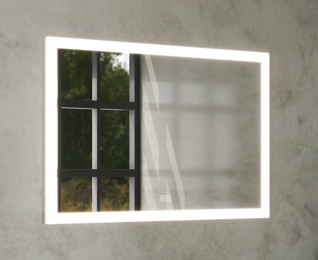 Зеркало Veneciana Panaro 100х70 с подсветкой, с подогревом