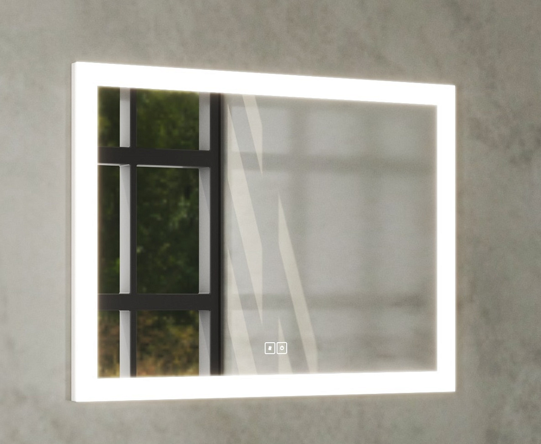 Зеркало Veneciana Panaro 80х60 с подсветкой, с подогревом