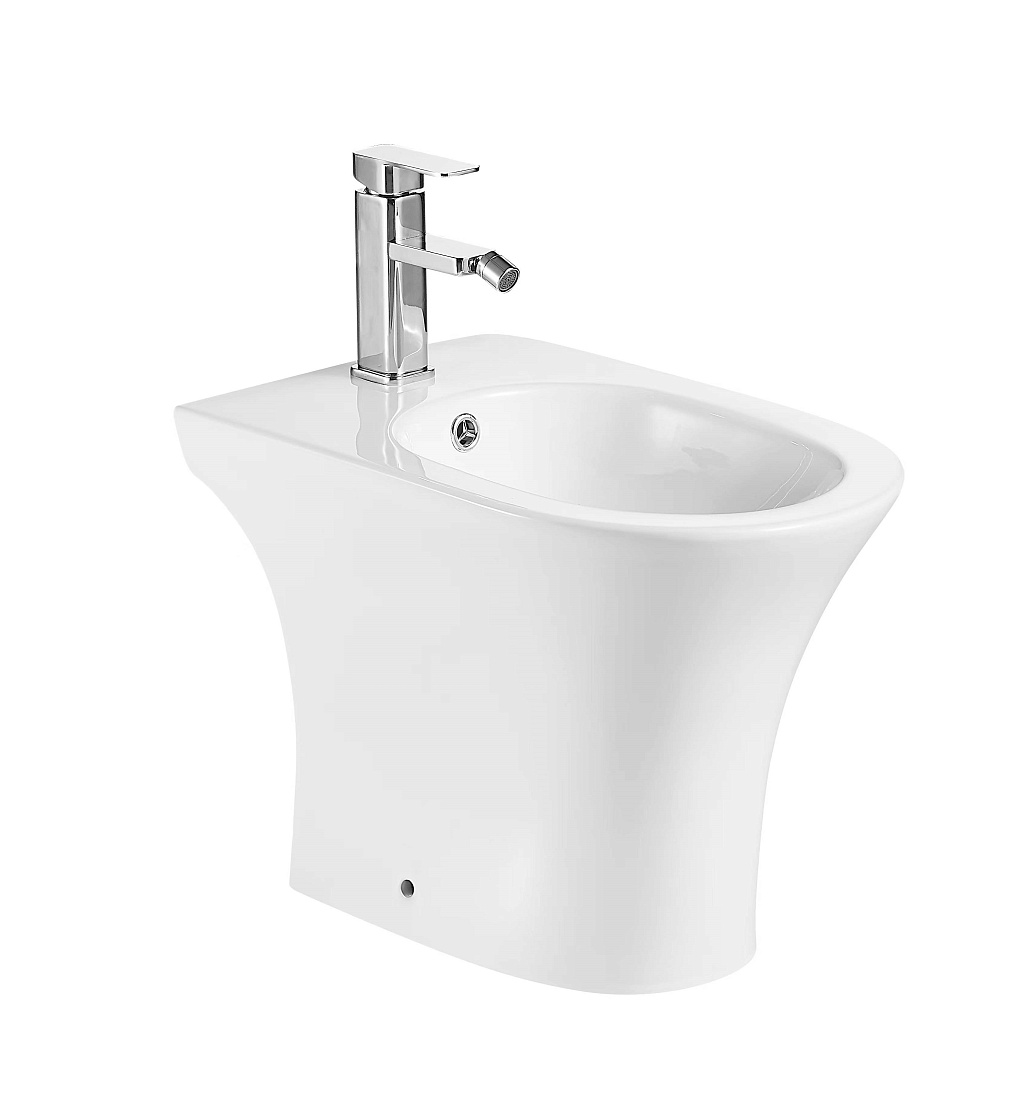 Биде напольное Azario Fretta Round AZ-1217C