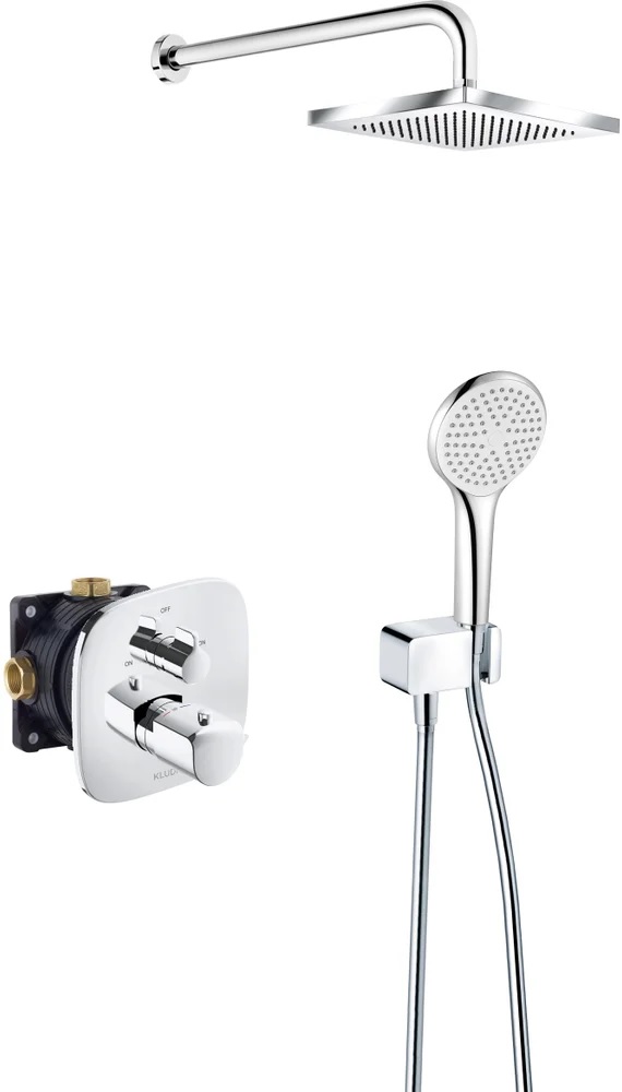 Душевая система Kludi Ameo 418310575 5 в 1 встраиваемая, хром