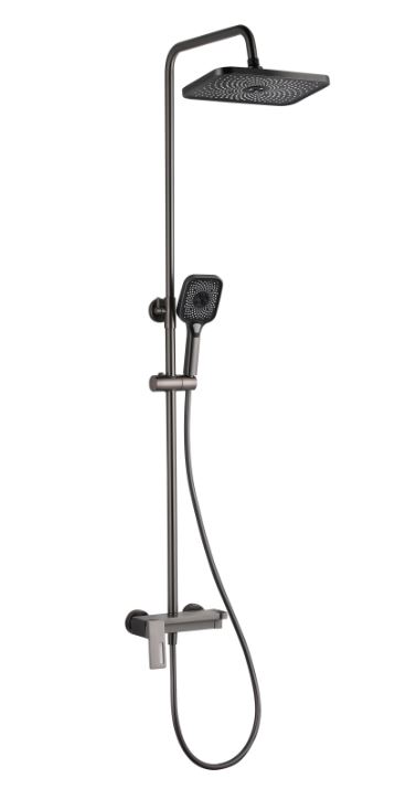 Душевая стойка Профсан Серия-803 PSM-803-82GA графит