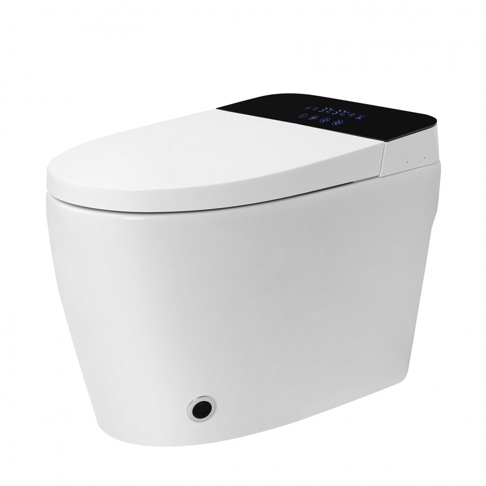 Унитаз приставной Abber Bequem AC1116S электронный, с функцией биде