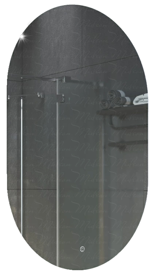 Зеркало Azario Alone Arco CS00078967 60х100 c подсветкой и диммером, сенсорный выключатель