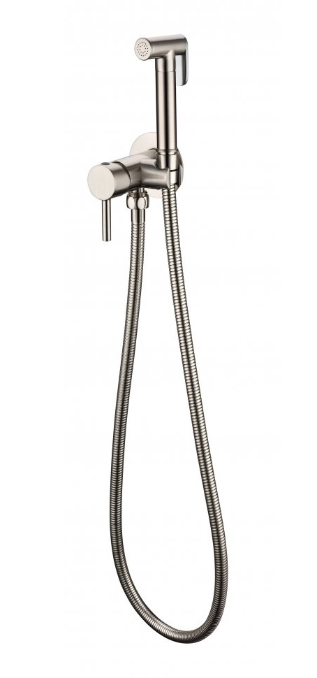 Гигиенический душ Grocenberg GB001NK со смесителем, никель