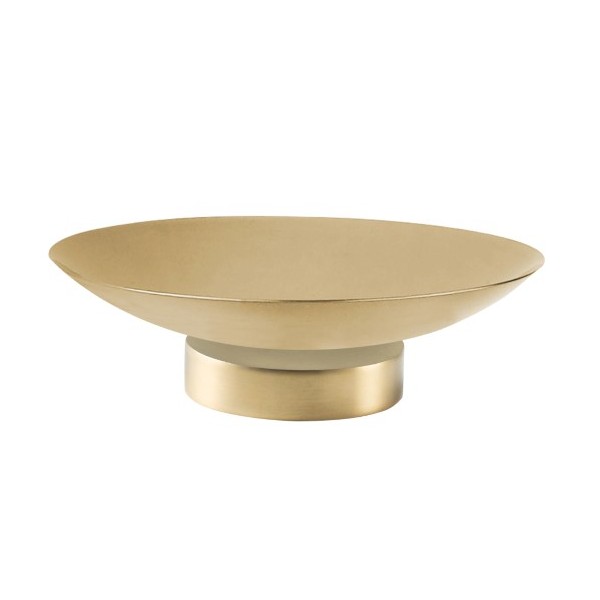 Мыльница Boheme Uno 10981-MG настольная, золото матовое