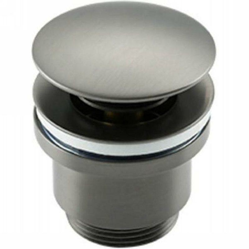 Донный клапан для раковины Frap F62-9 оружейная сталь