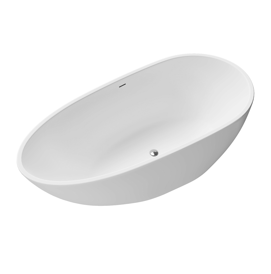 Акриловая ванна Grossman Fly 160х80 белая матовая