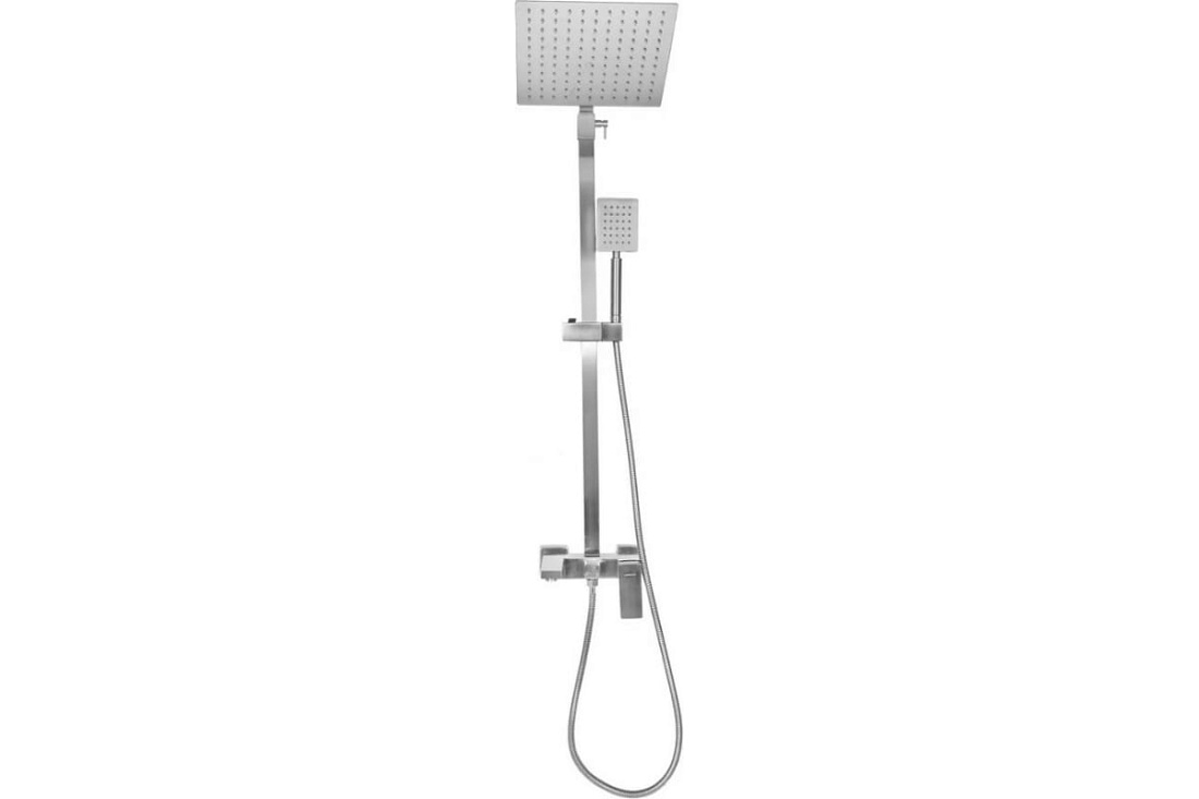 Душевая стойка WISENT W72425 со смесителем и тропическим душем