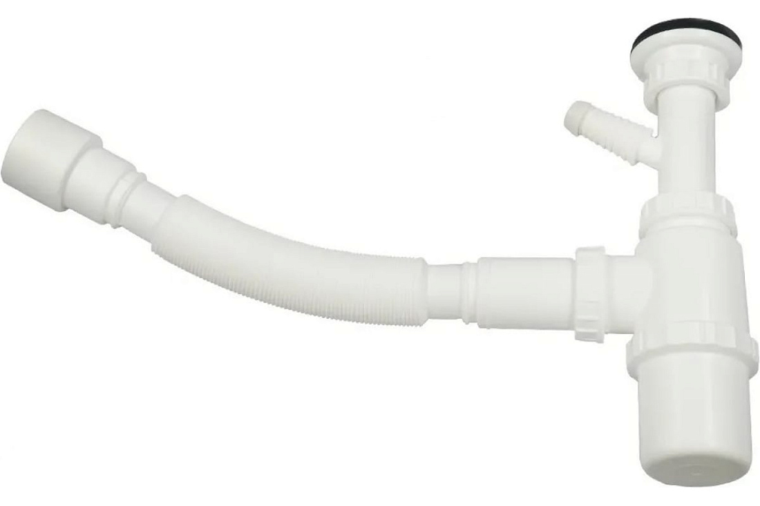 Итальянский сифон для умывальника с одной чашей WISENT WGER009