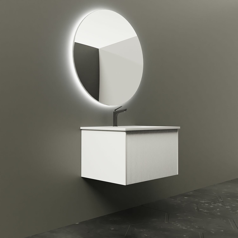 Мебель для ванной La Fenice Terra 60 подвесная, белая