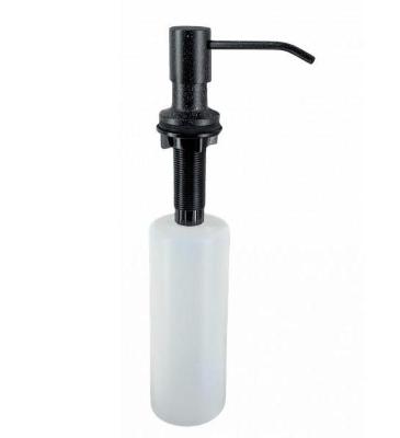 Врезной дозатор для жидкого мыла WISENT W405B черный