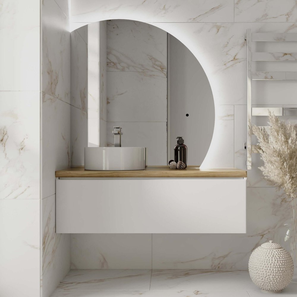 Зеркало Jorno Solis new 106, с подсветкой