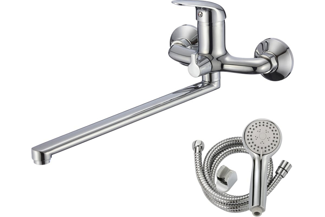 Смеситель для ванны с длинным изливом WesnaArt LUCH LUC15-320