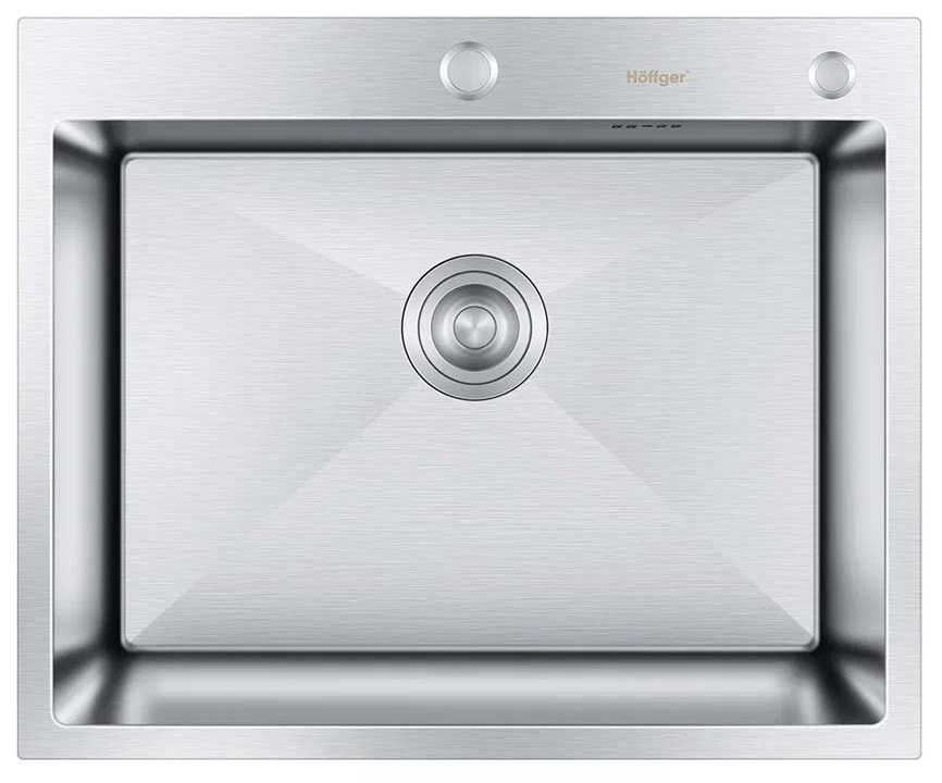 Мойка кухонная Hoffger 6050 Satin сатин