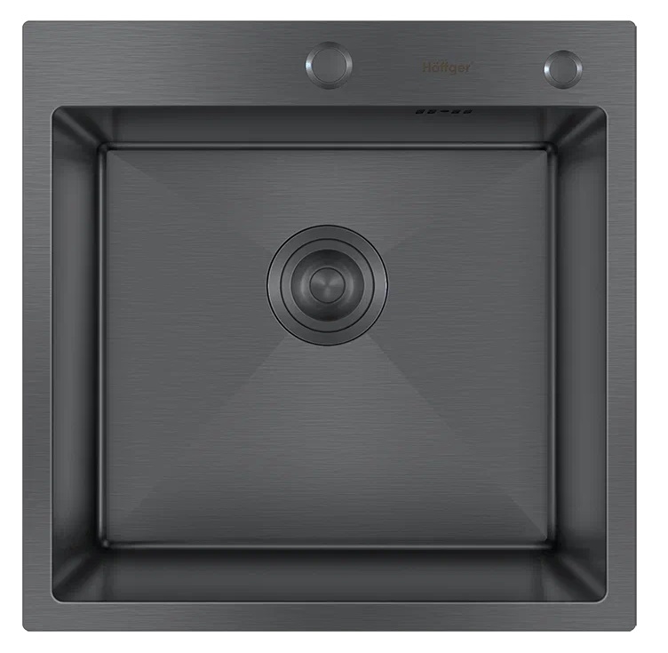 Мойка кухонная Hoffger 5050 Black черная