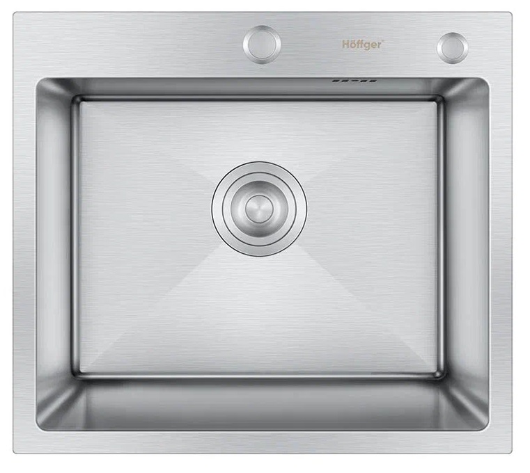 Мойка кухонная Hoffger 5045 Satin сатин