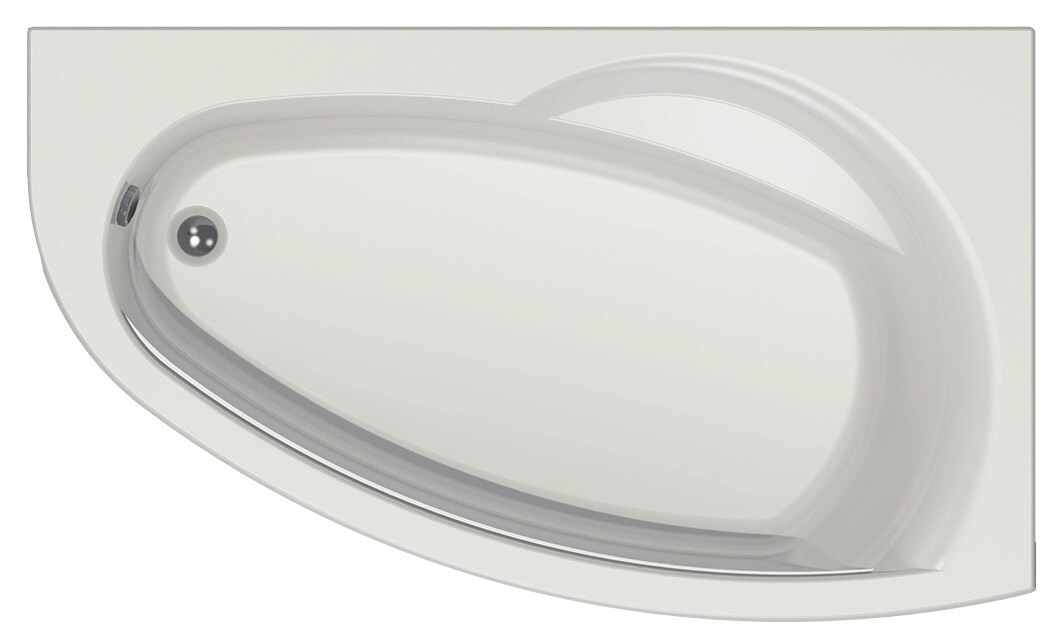 Акриловая ванна Eurolux EURO E2017010009R 170х100 см, 266 л