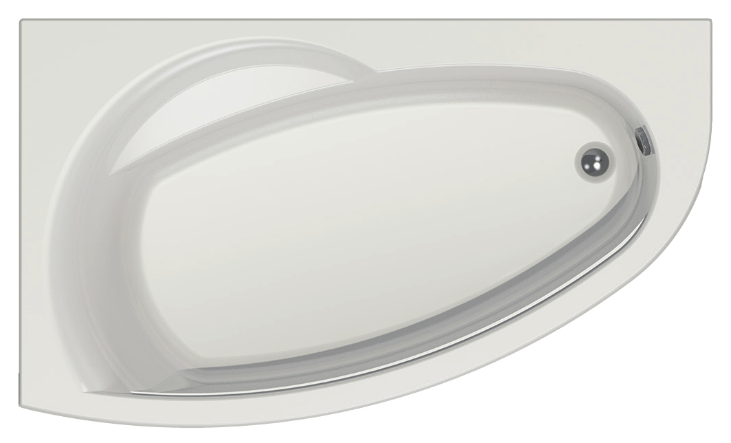Акриловая ванна Eurolux EURO E2017010008L 170х100 см, 266 л