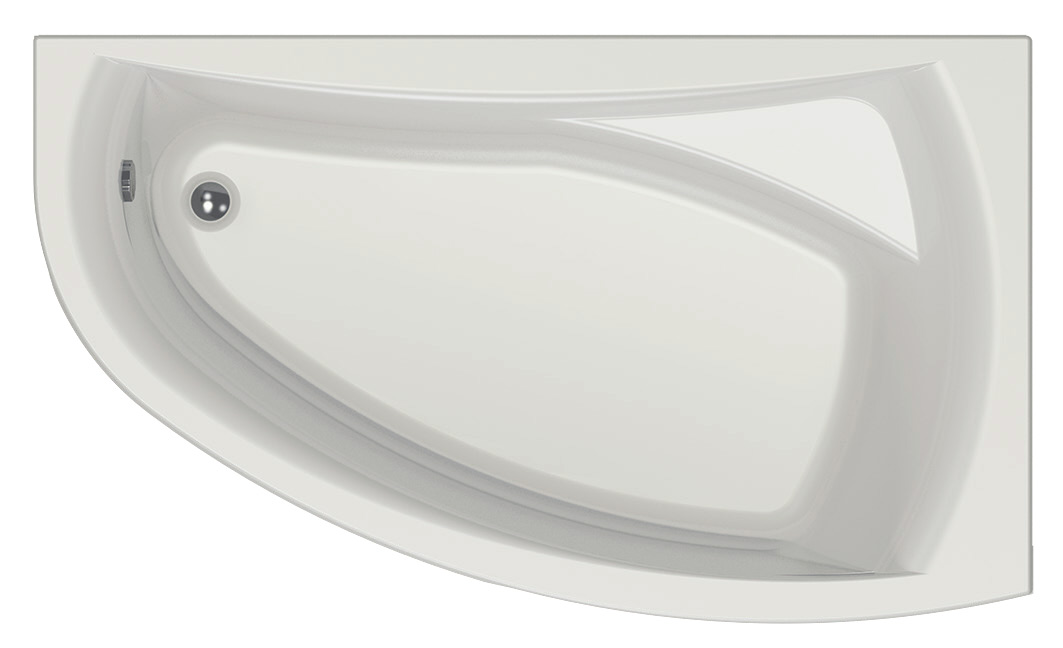 Акриловая ванна Eurolux EURO E2170100016R 170х100 см, 265 л