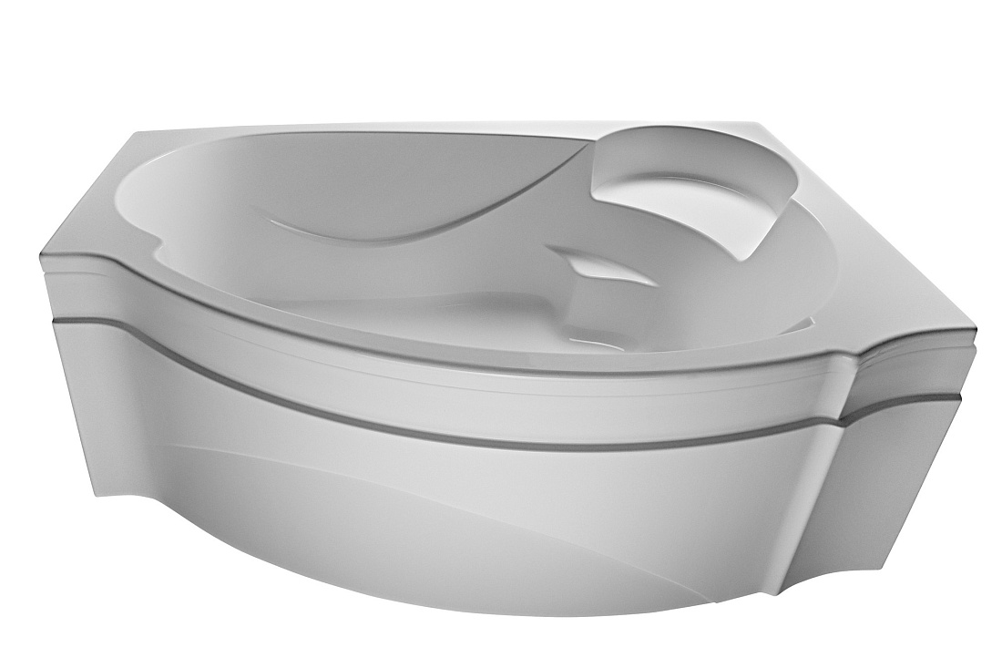 Акриловая ванна Eurolux EURO E2017011004R 170х110 см, 295 л