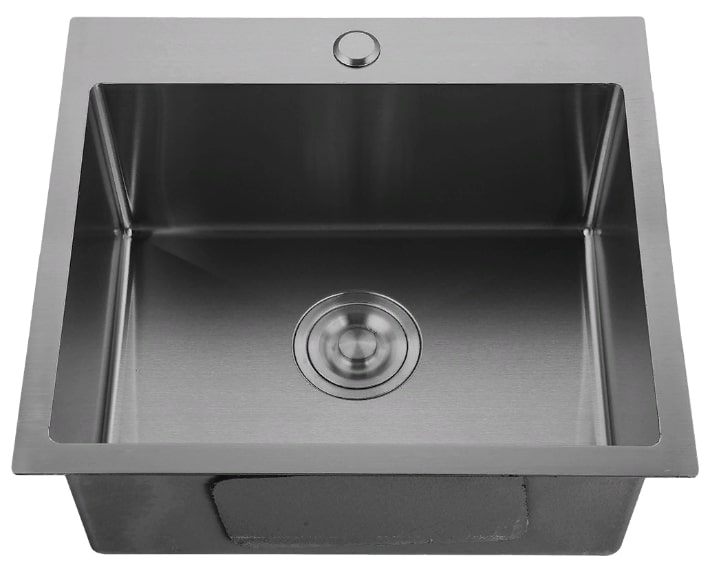 Мойка для кухни GranFest Metal 5050 PVD графит