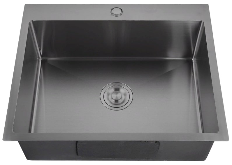 Мойка для кухни GranFest Metal 6045 PVD графит