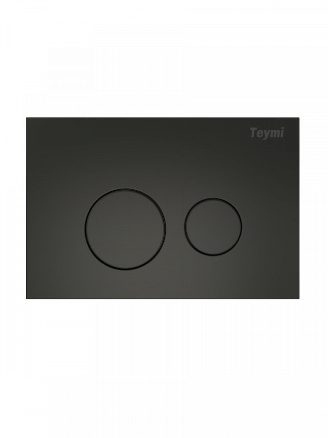 Кнопка смыва Teymi Lina T70103BM черный матовый